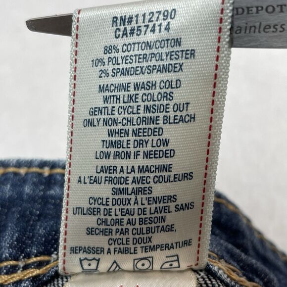 True Religion Women's Low Rise Skinny Jean Casual Y2K Western Biker-30 - Picture 10 of 12